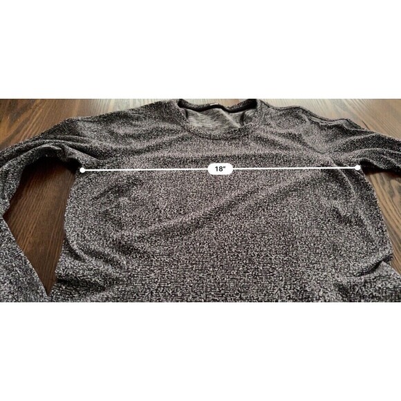 Lululemon Running Runderful Long Sleeve Top Women’s 12 Reconnect Jacquard Luon - Picture 10 of 16
